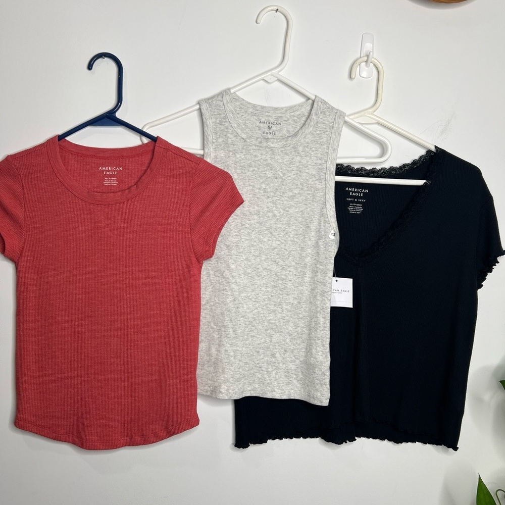 Lot Of Three American Eagle Tops Size XS